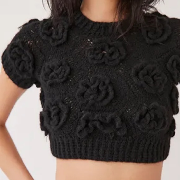 Tach Clothing Polina Crochet Knit Top - Picture 6 of 13
